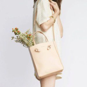 Nisolo Simone Natural Vachetta Crossbody Shopper